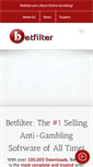 Mobile Screenshot of betfilter.com