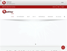 Tablet Screenshot of betfilter.com